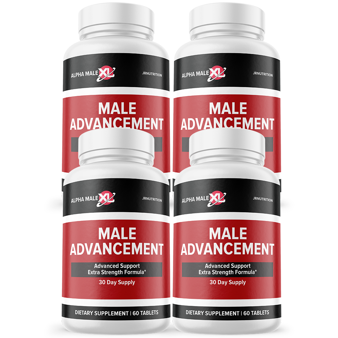 Alpha Male XL - Male Virility - 4 Bottles